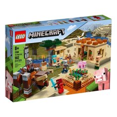Игрушка детская конструктор LEGO Minecraft Патруль разбойников 21160