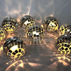 Гирлянда Космос Диско KOCNL-EL166, 10 ламп, 3 м, белый