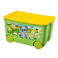 Ящик для игрушек Эльфпласт KidsBox 449, 61.3х40.8х33.5 см Elfplast