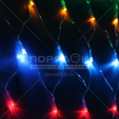 Гирлянда Космос KOC_NET240LED_RGB, 240 ламп, 1.7 м, мультиколор