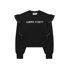 Хлопковый свитшот Alberta Ferretti junior