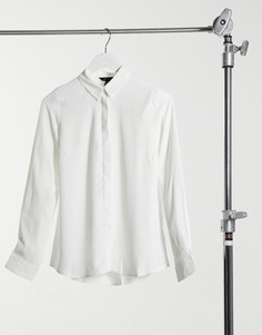 Белая классическая рубашка на пуговицах New Look-Белый