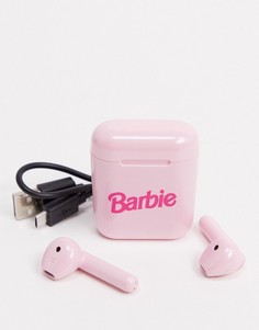 Розовые беспроводные наушники с сенсорным управлением и чехлом Skinnydip Barbie-Розовый