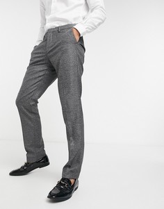 Темно-серые узкие брюки Shelby & Sons-Серый