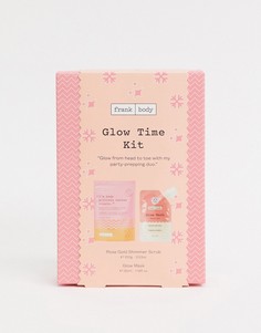 Набор Glow Time – 1 скраб Shimmer Scrub и 1 маска Glow Mask Frank Body-Бесцветный