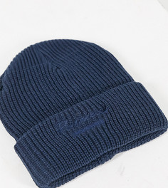 Темно-синяя шапка-бини Reclaimed Vintage inspired-Темно-синий