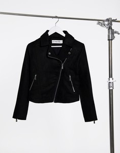 Черная байкерская куртка Ivyrevel-Черный