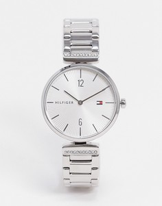 Серебристые наручные часы Tommy Hilfiger 1782273-Серебряный