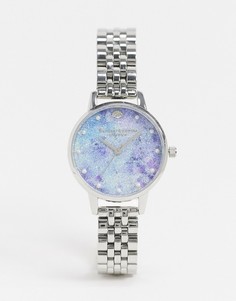 Серебристые наручные часы Olivia Burton-Серебряный