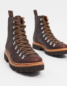 Коричневые походные ботинки Grenson brady-Коричневый цвет