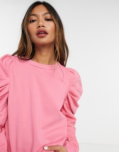 Розовый свитшот с объемными рукавами Vero Moda