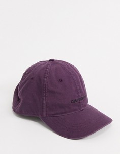 Фиолетовая кепка Carhartt WIP Canvas Coach-Фиолетовый