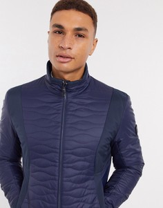 Темно-синий пуховик BOSS Athleisure