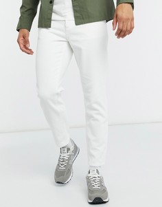 Белые классические джинсы из неэластичного вельвета ASOS DESIGN-Белый