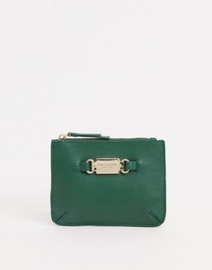 Зеленый кожаный кошелек для монет Paul Costelloe