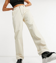 Бежевые брюки Santa Cruz эксклюзивно для ASOS-Белый