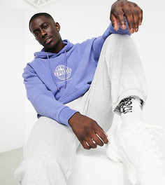 Лавандовый oversized-худи Topman exclusive @ ASOS-Синий