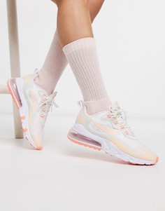 Пастельные кроссовки Nike Air Max 270 React-Розовый цвет