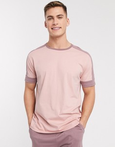 Розовые шорты и футболка для дома ASOS DESIGN-Розовый