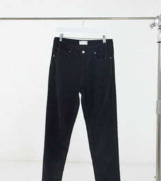 Черные классические джинсы из неэластичного вельвета ASOS DESIGN Tall-Черный