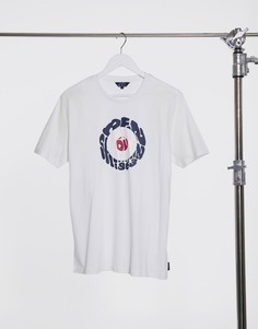 Футболка с принтом Ben Sherman-Белый
