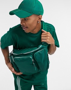 Темно-зеленая сумка-кошелек на пояс с карманами adidas x IVY PARK-Зеленый