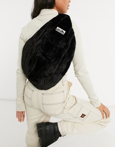 Черная пушистая сумка Kavu Rope-Черный
