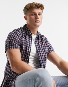 Классическая рубашка с короткими рукавами и карманом Levis-Серый