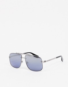 Солнцезащитные очки-авиаторы с серебристой оправой Marc Jacobs-Серебристый