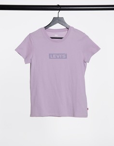 Лавандовая футболка Levis Perfect-Фиолетовый