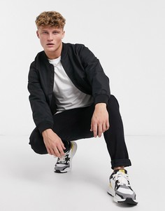 Черный бомбер Topman