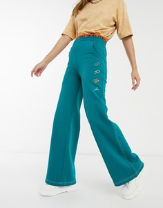 Свободные спортивные штаны в стиле 90-х с двойным поясом Grimey-Зеленый
