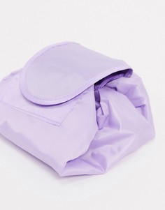 Сиреневая косметичка с затягивающимся шнурком SVNX-Фиолетовый