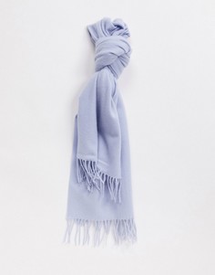 Шерстяной шарф светло-синего цвета & Other Stories-Голубой