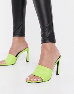 Ярко-зеленые сандалии на каблуке Call It Spring ALDO Divinee-Зеленый