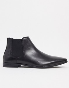 Черные ботинки-челси Topman-Черный