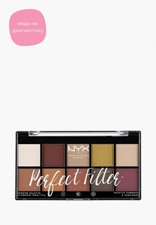 Палетка для глаз Nyx Professional Makeup Perfect Filter Shadow Palette, оттенок 02, Rustic antique, 17 г