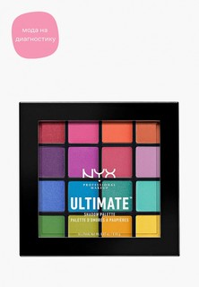 Палетка для глаз Nyx Professional Makeup Ultimate Shadow Palette, оттенок 04, Brights, 13 г