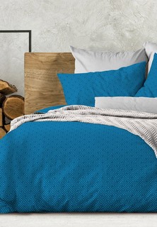 Постельное белье 2-спальное Wenge Silver azure