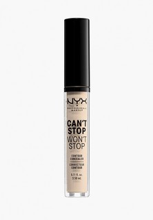 Консилер Nyx Professional Makeup Cant Stop Wont Stop Contour Concealer, оттенок 1.5 Fair, 3,5 мл