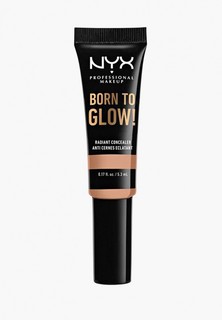 Консилер Nyx Professional Makeup Born To Glow Radiant Concealer с эффектом сияния, оттенок 7.5, Sft Beige, 5,3 мл