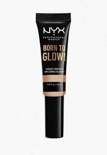 Консилер Nyx Professional Makeup Born To Glow Radiant Concealer с эффектом сияния, оттенок 02 Alabaster, 5,3 мл