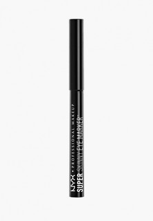 Подводка для глаз Nyx Professional Makeup Super Skinny Eye Marker, оттенок 01, Carbon Black, 1,1 мл