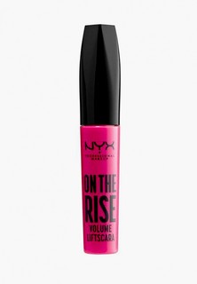 Тушь для ресниц Nyx Professional Makeup для мгновенного объема, ON THE RISE VOLUME LIFTSCARA, тревел-формат, Мини, Оттенок 01, BLACK, 5 мл