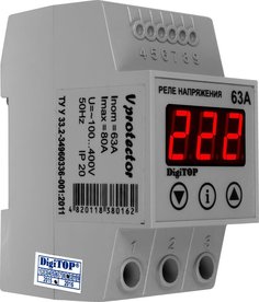 Реле контроля напряжения Digitop VP-63A