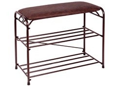 Подставка для обуви ЗМИ 60cm с сиденьем Copper Antique ПДОсС89М ZMI