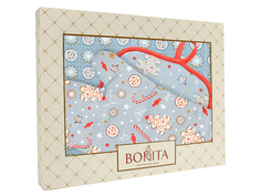 Кухонный набор Bonita Имбирный пряник: полотенце, прихвата, рукавица 11010820601