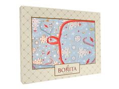 Кухонный набор Bonita Имбирный пряник: фартук, рукавица, прихватка 11010820603
