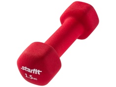 Гантель Starfit DB-201 1.5kg Red УТ-00009069