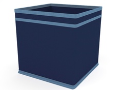 Коробка-куб Cofret 22x22x22cm Dark Blue 1740